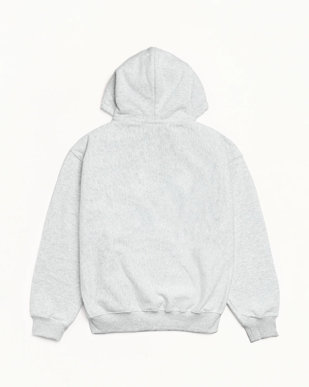 MIRROR ZIP HOOD ASH HEATHER
