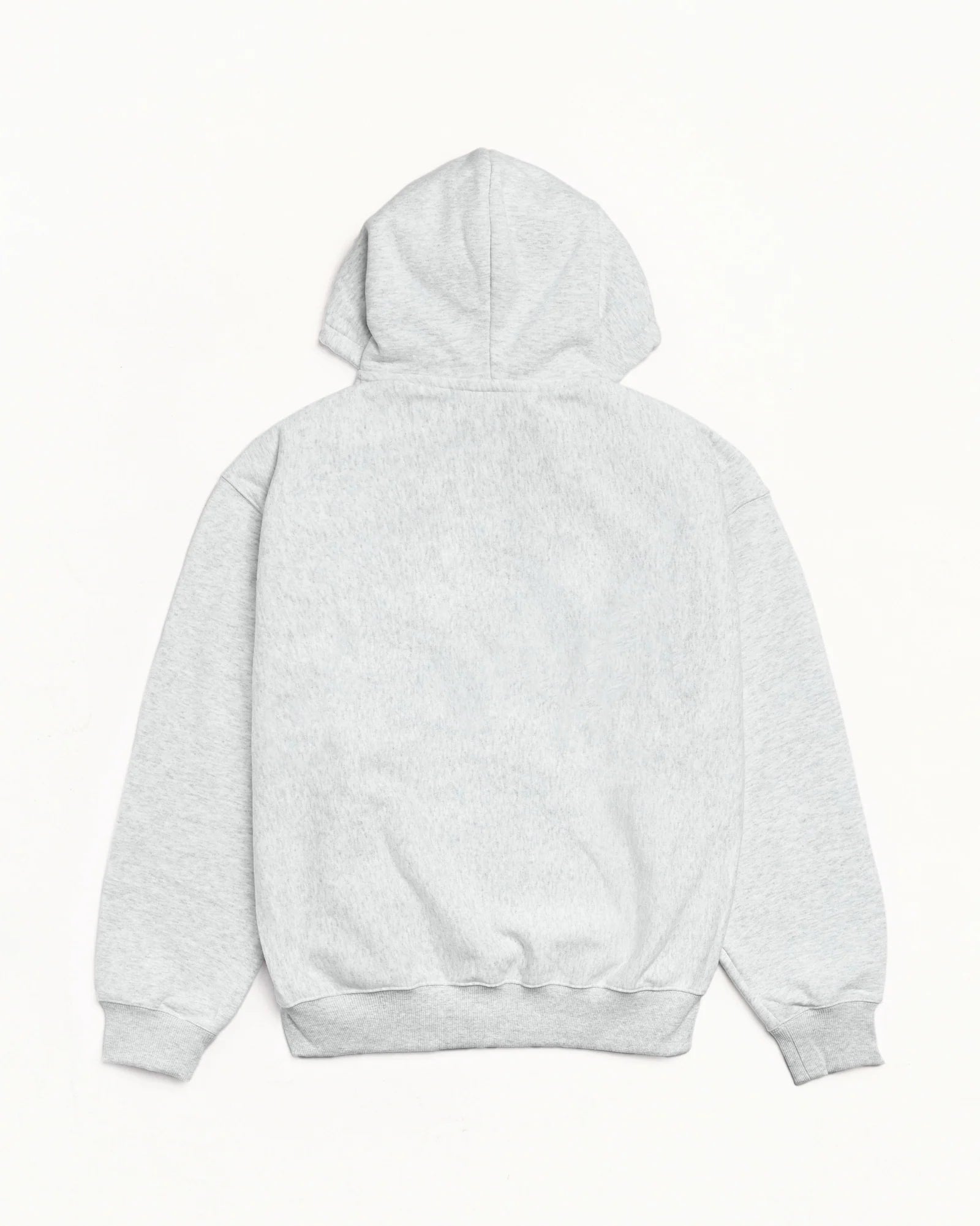 MIRROR ZIP HOOD ASH HEATHER