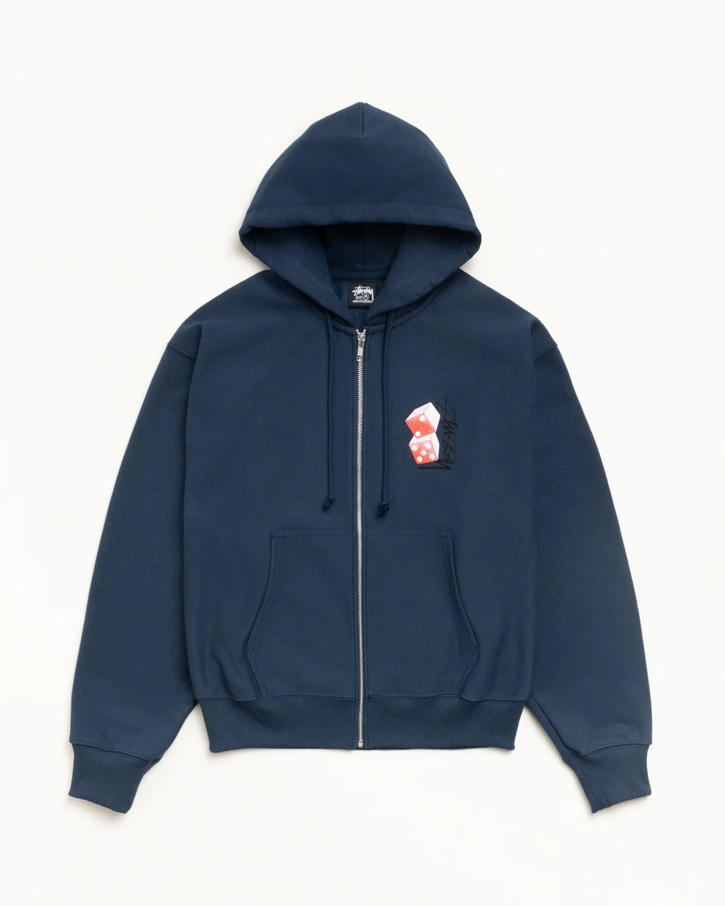 TALL DICE ZIP HOOD NAVY