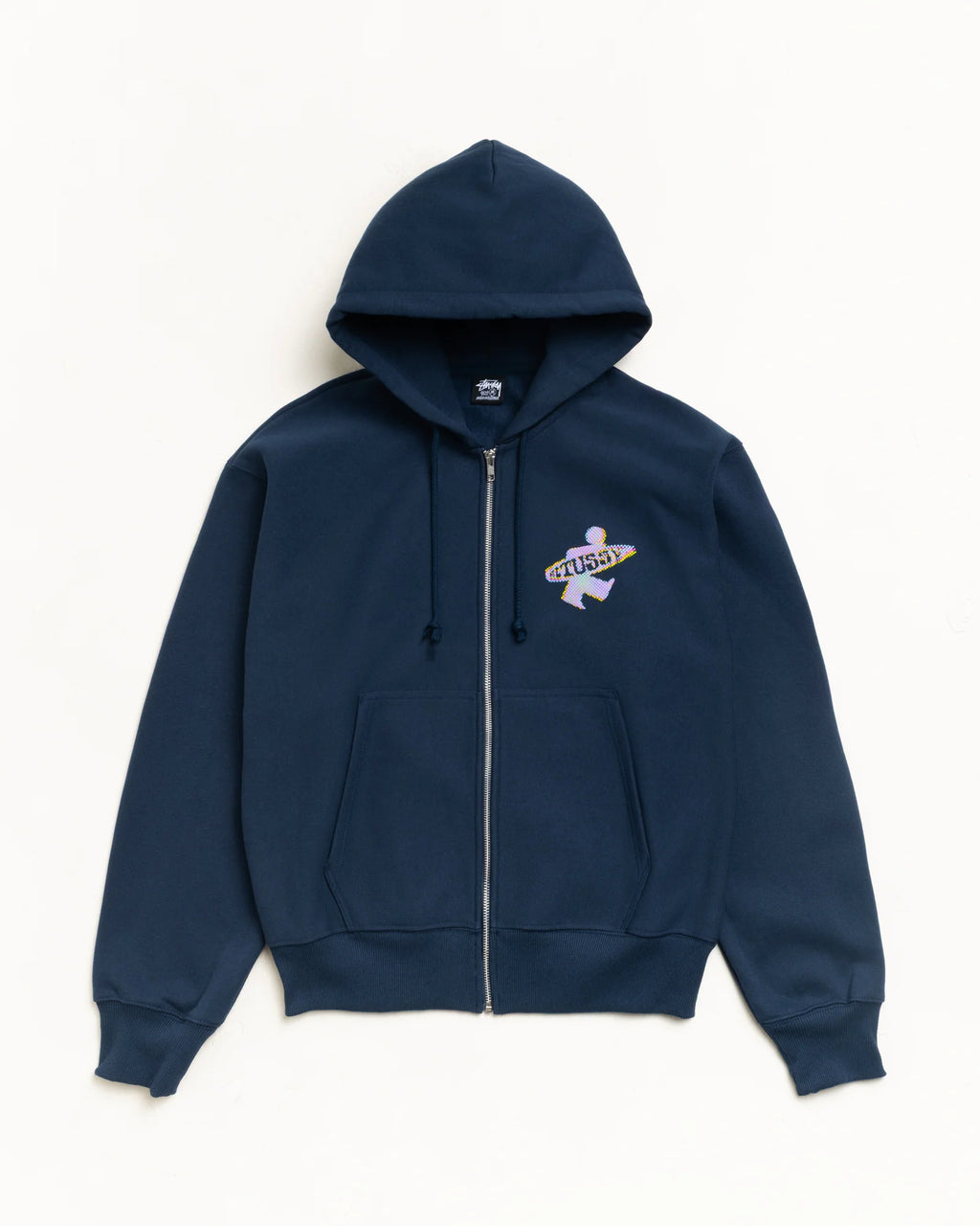 DOT SURF ZIP HOOD NAVY