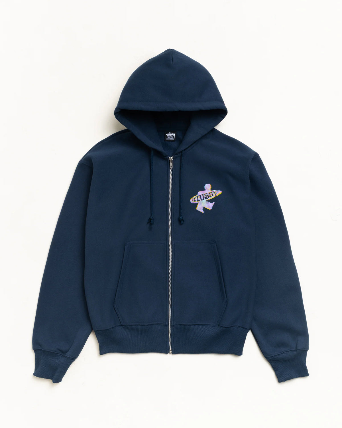 DOT SURF ZIP HOOD NAVY