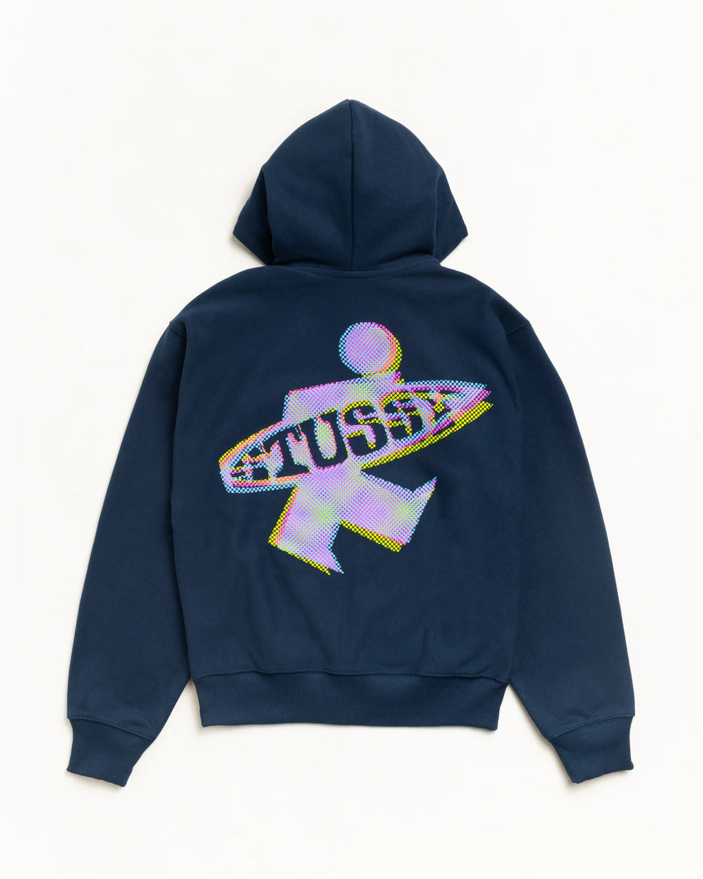 DOT SURF ZIP HOOD NAVY