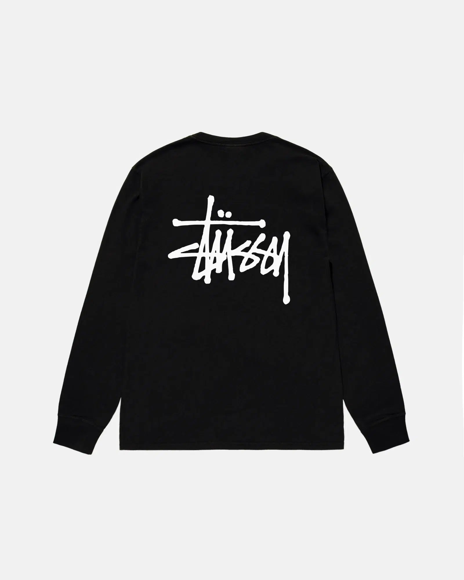 BASIC STUSSY LS TEE BLACK