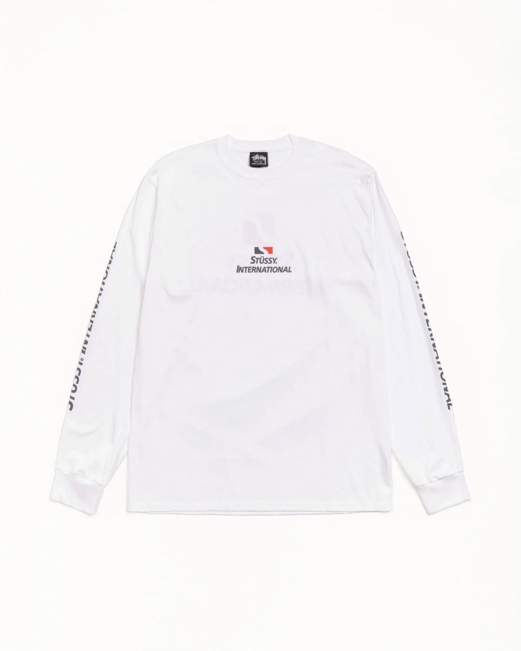 STUSSY INTERNATIONAL LS TEE WHITE