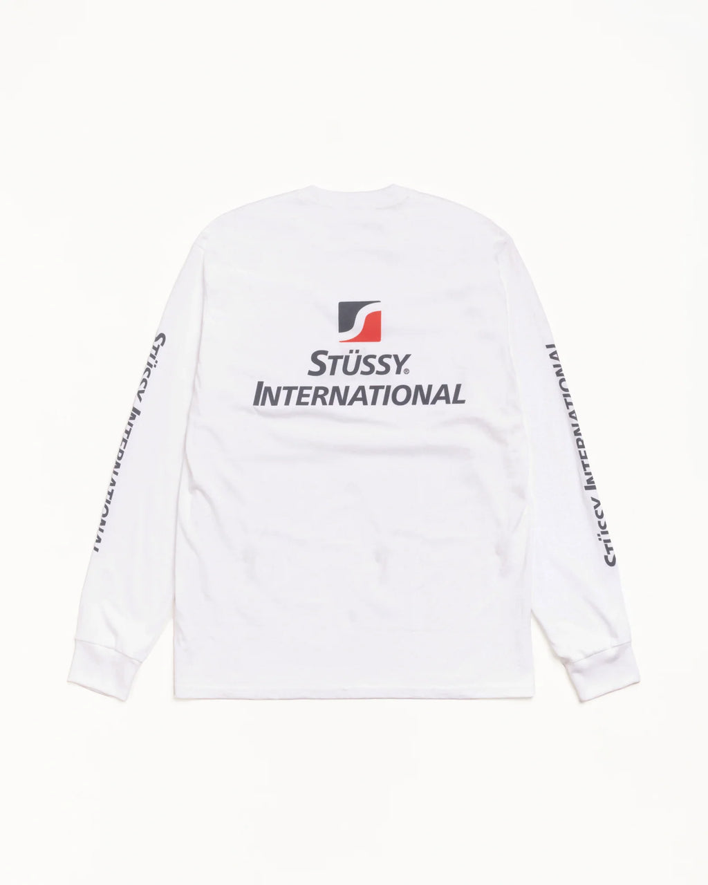 STUSSY INTERNATIONAL LS TEE WHITE