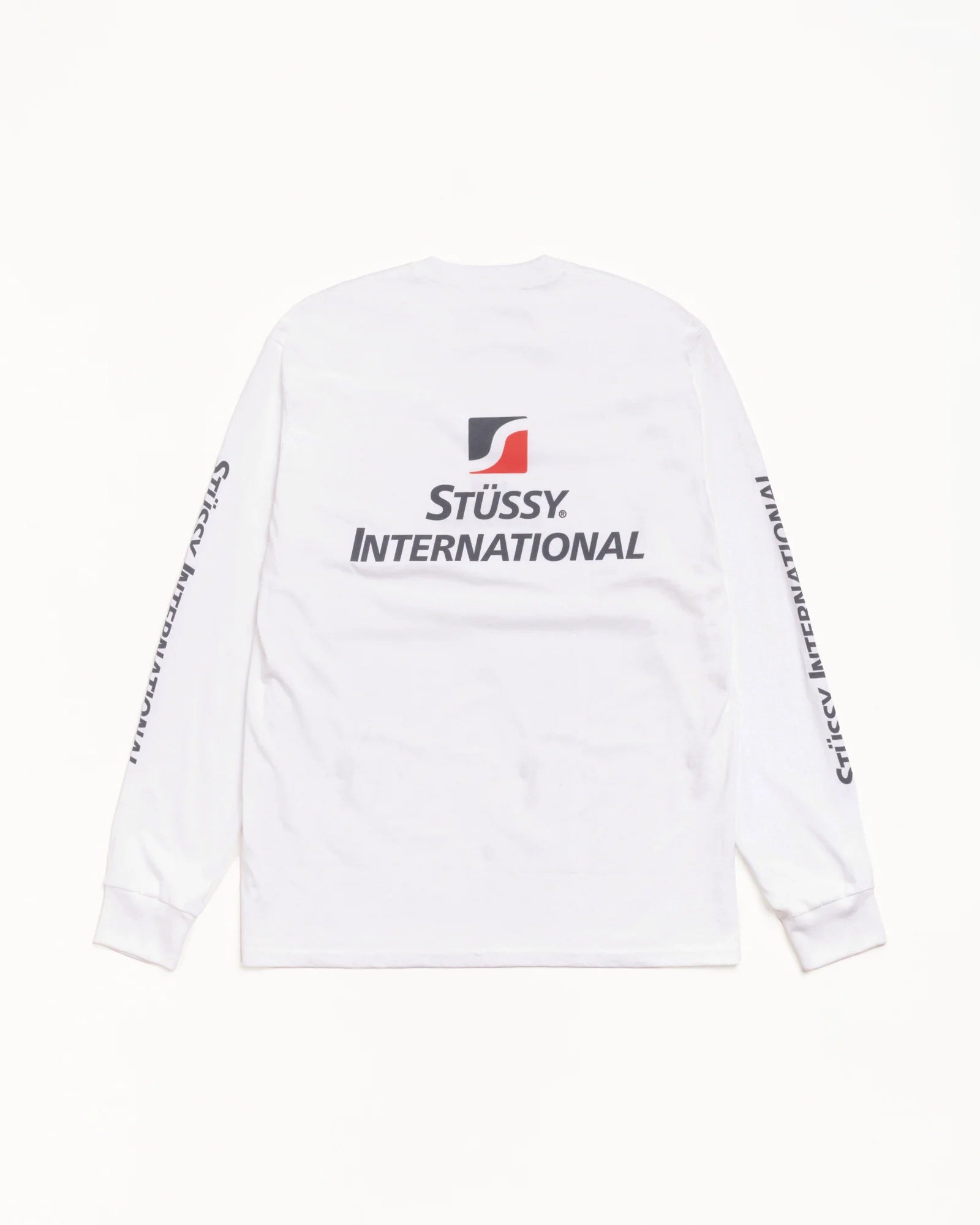 STUSSY INTERNATIONAL LS TEE WHITE