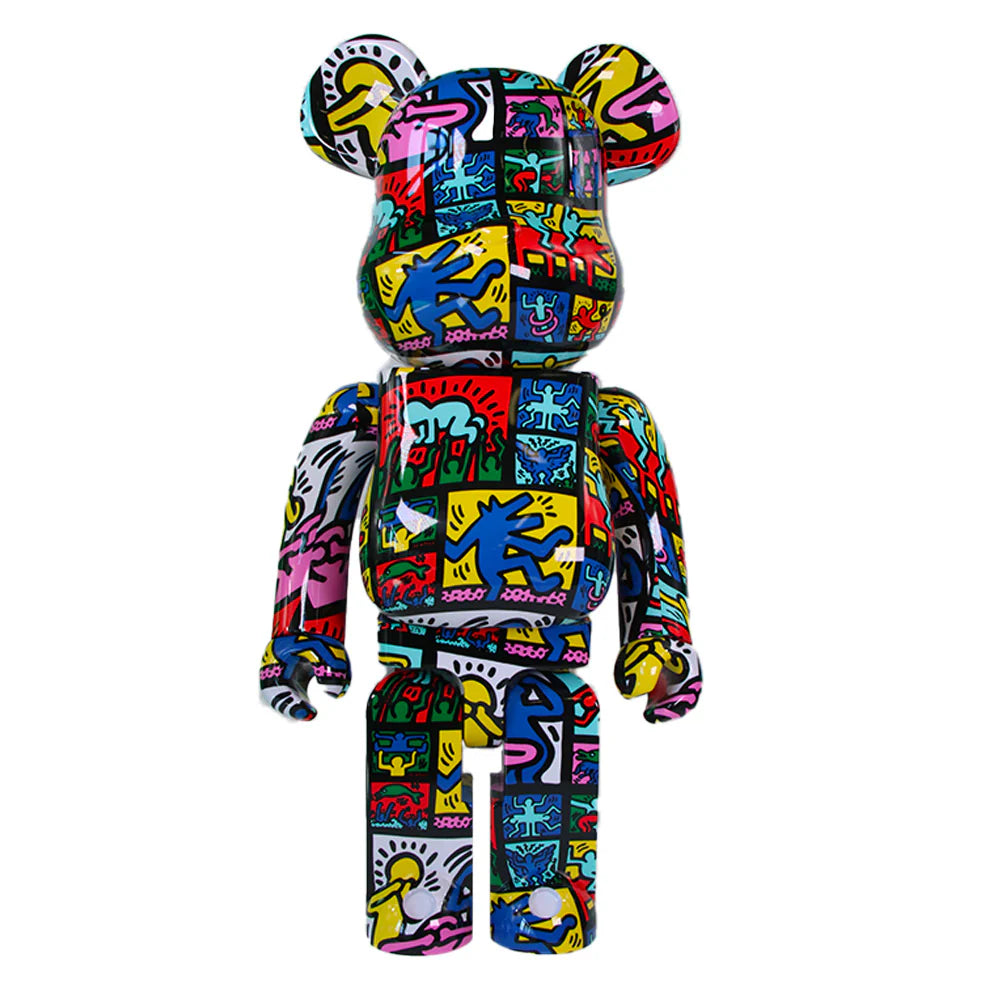 1000% Bearbrick Keith Haring 10