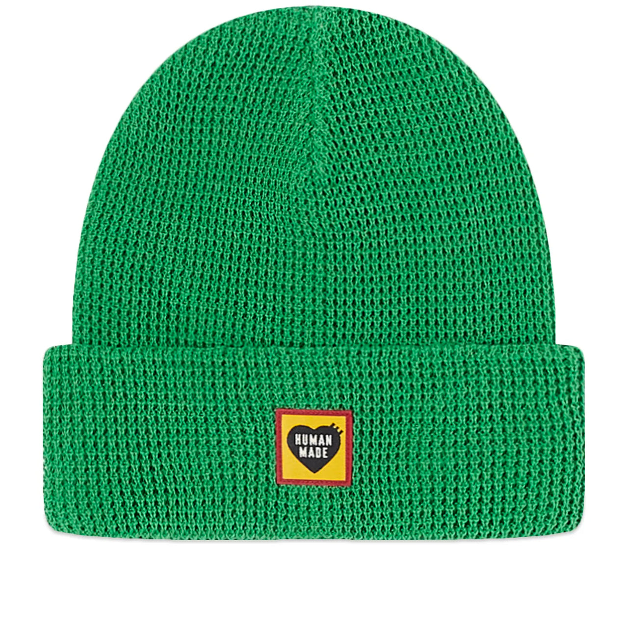 HUMAN MADE WAFFLE BEANIE GREEN