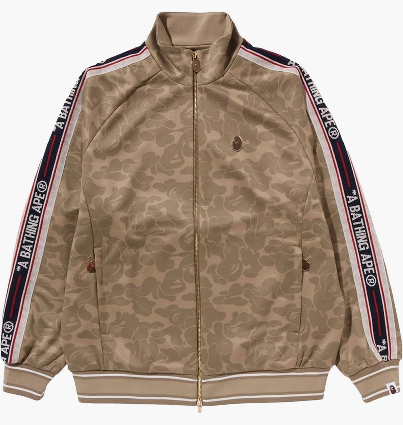 BAPE TONAL SOLID CAMO TRACK BEIGE