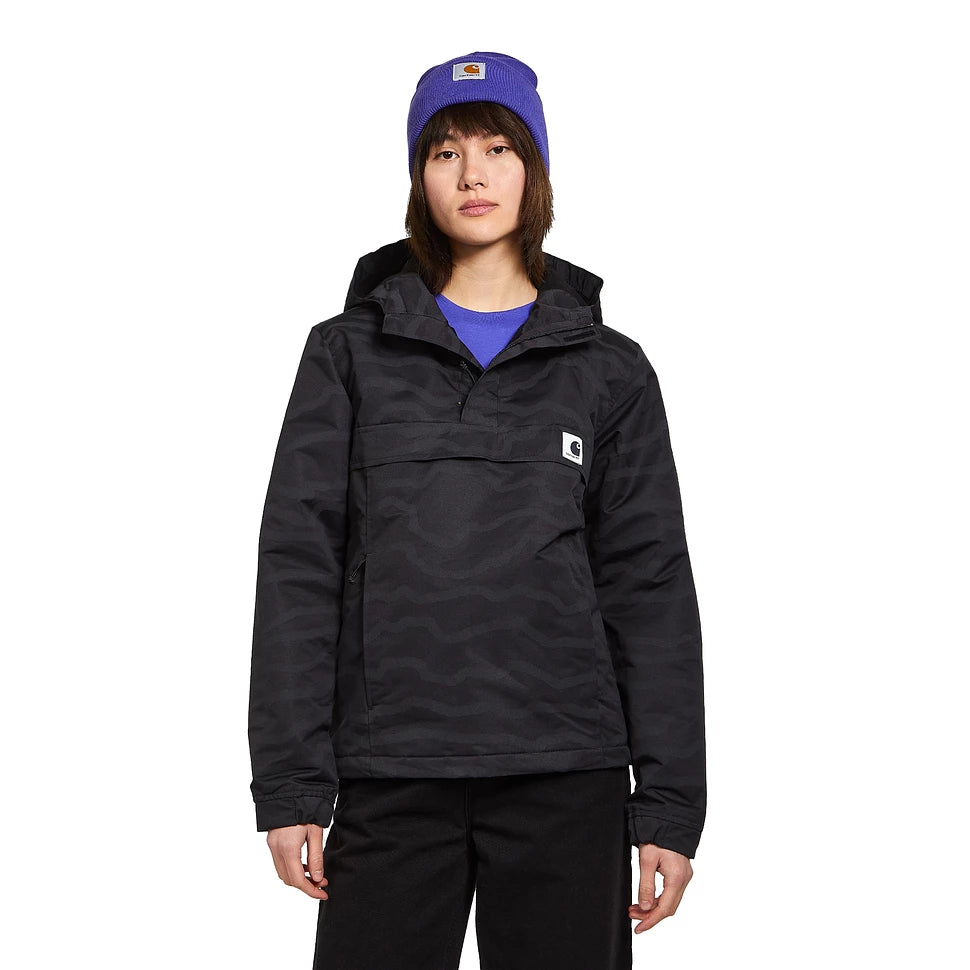 W´Nimbuss Pullover Deep Freeze Print, Black/ Reflective Black