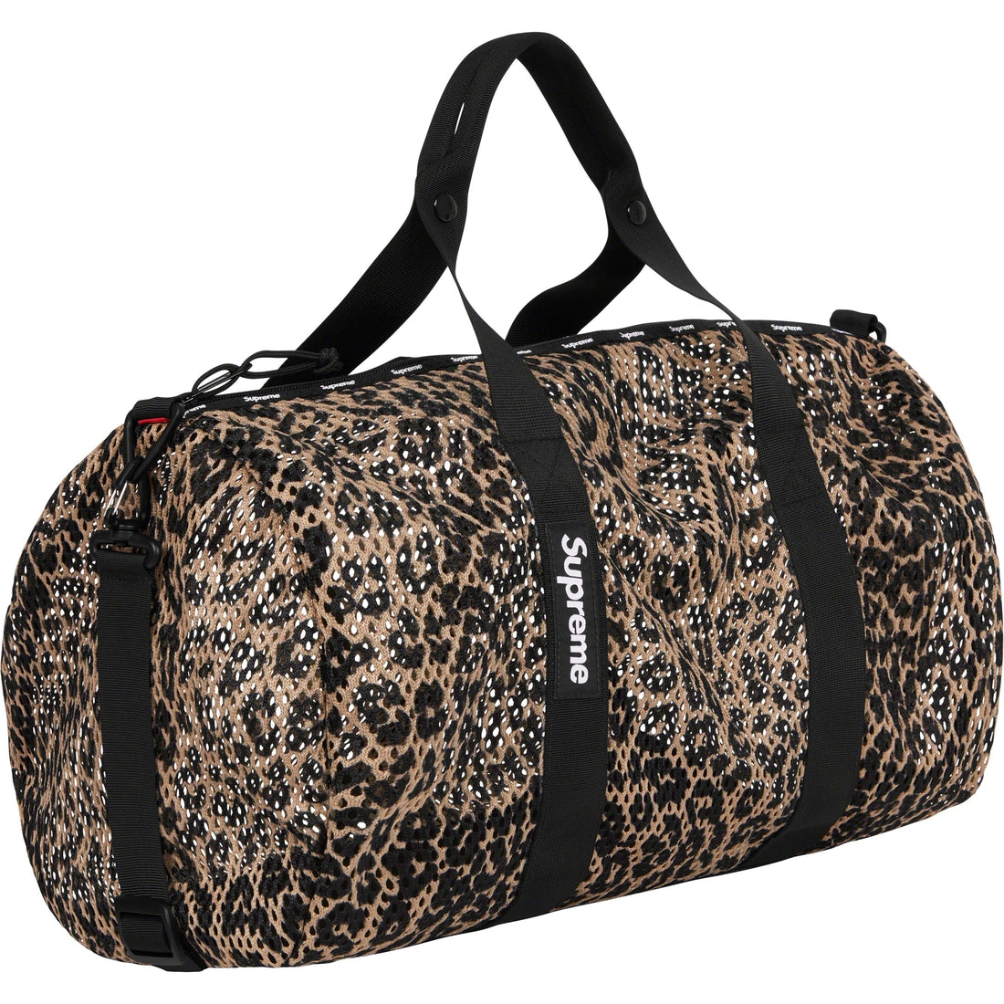 Supreme Mesh Duffle Bag Leopard - ショルダーバッグ