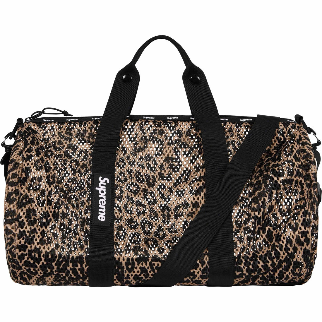 Supreme Mesh Duffle Bag Leopard - Neighborhood