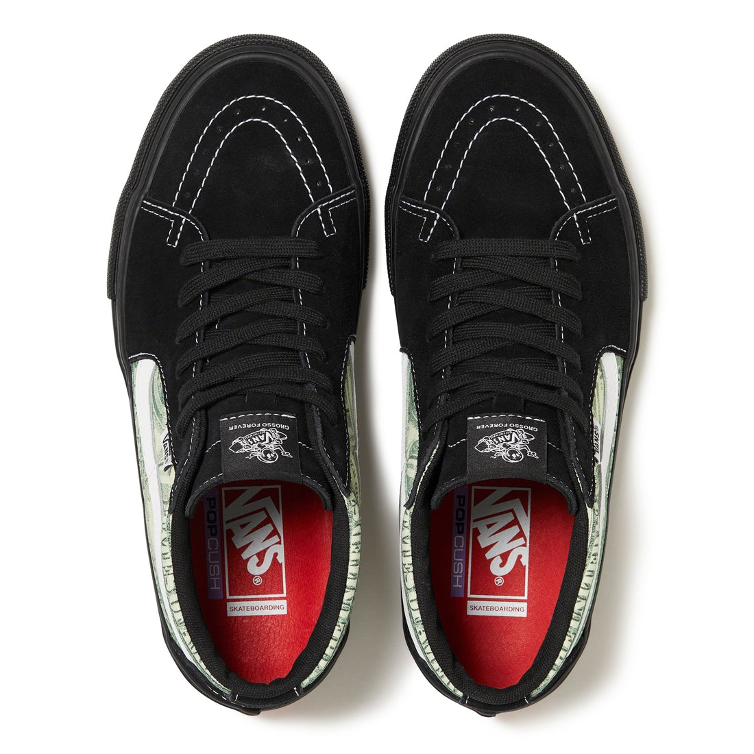 SUPREME®/ VANS® Dollar Skate Grosso Mid Black - Neighborhood