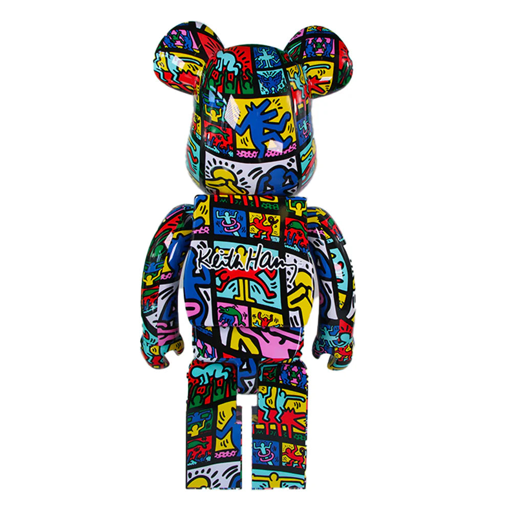 1000% Bearbrick Keith Haring 10