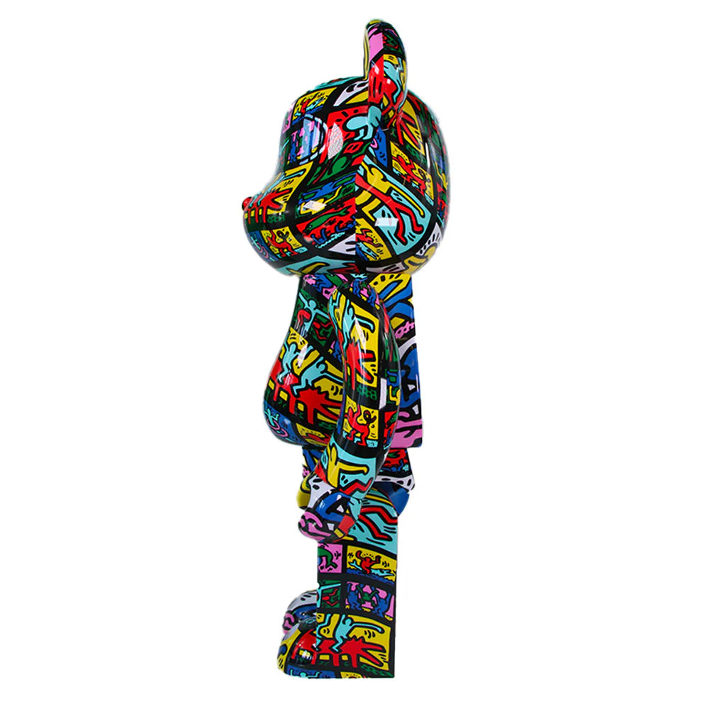 1000% Bearbrick Keith Haring 10