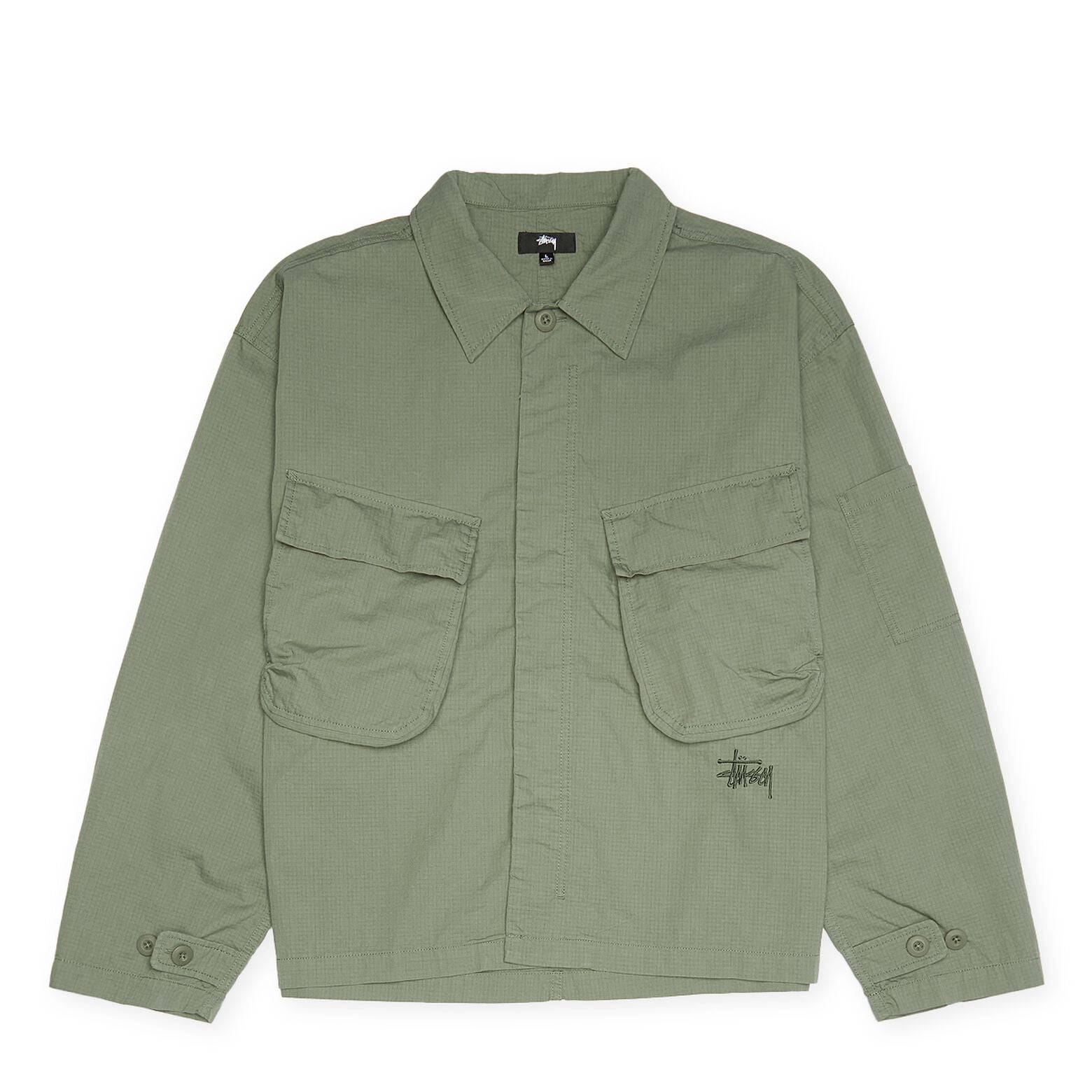 MILITARY LS OVERSHIRT OLIVE