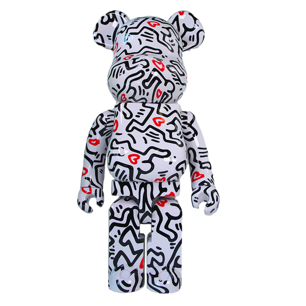 1000% Bearbrick Keith Haring V8