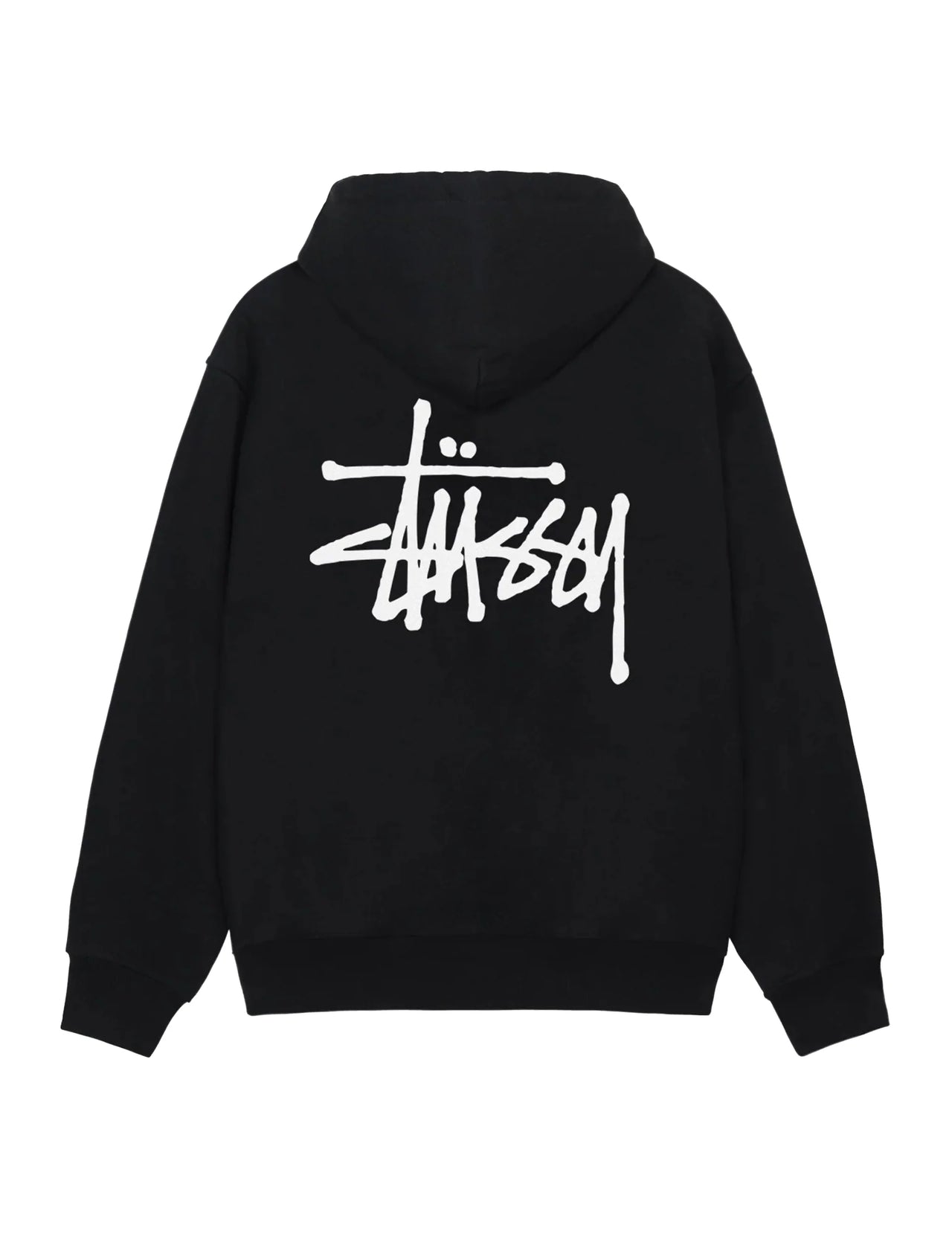 BASIC STUSSY HOOD BLACK