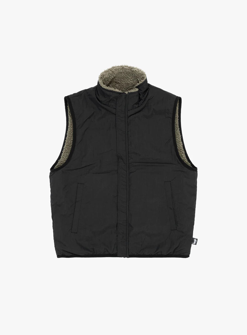 SHERPA REVERSIBLE VEST STONE