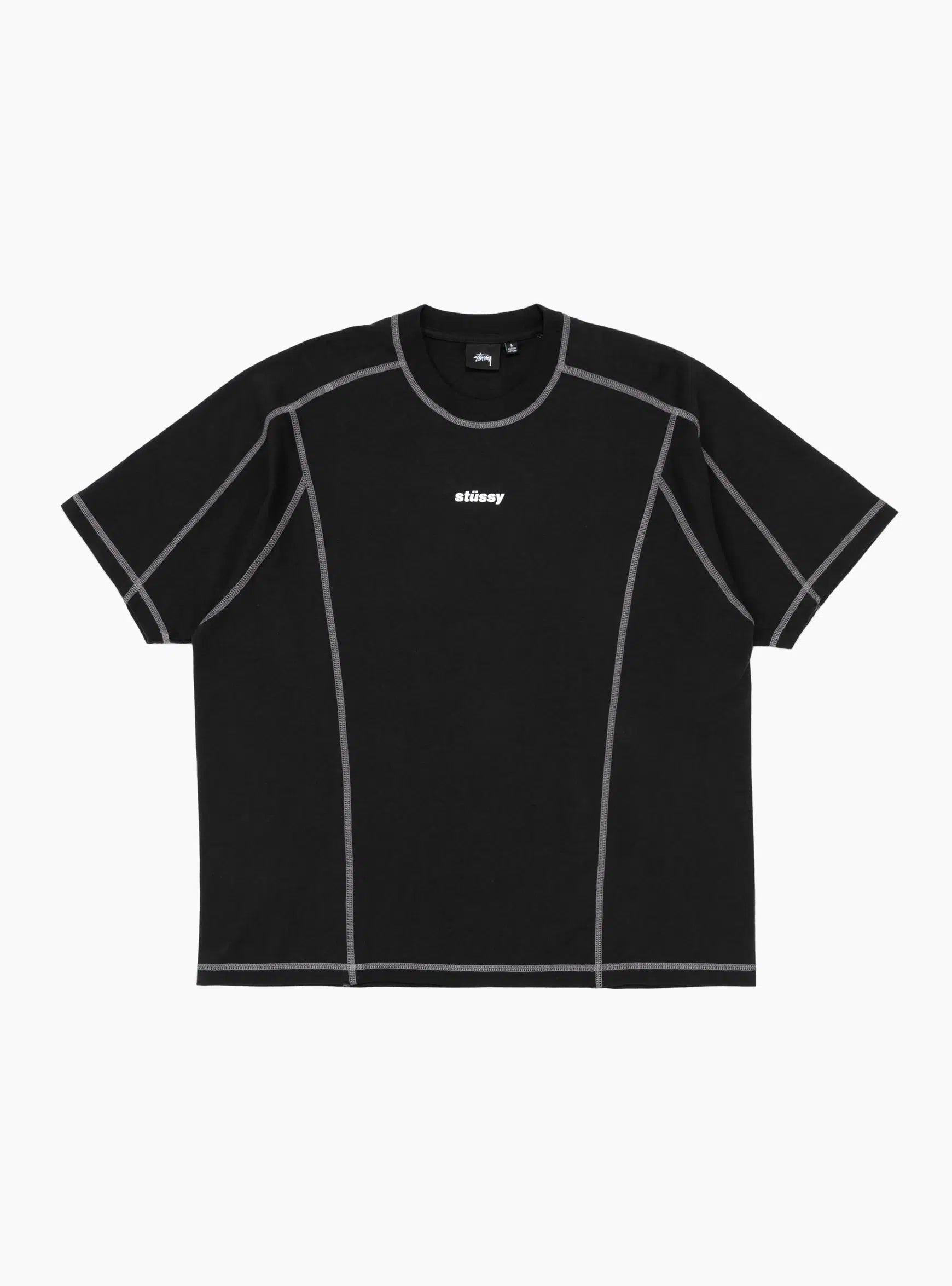 WAVE SS CREW BLACK