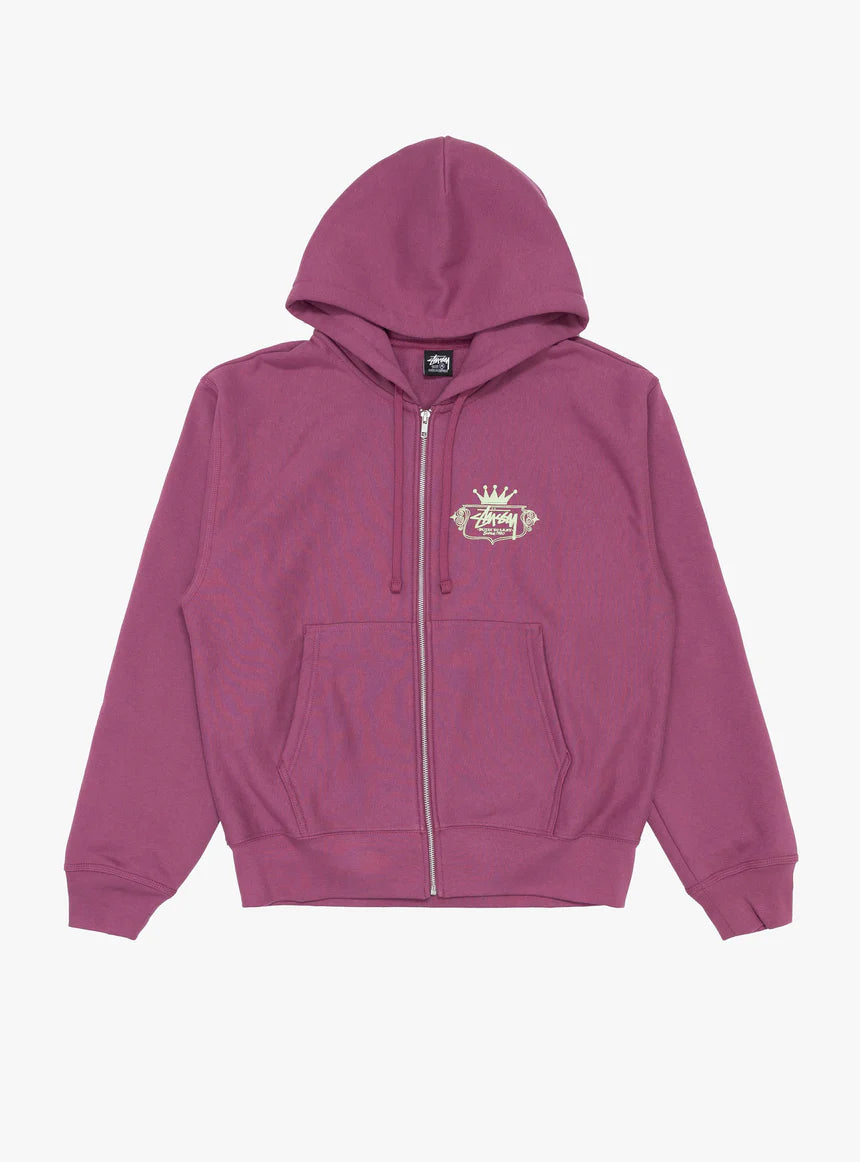 BUILT TO LAST ZIP HOOD BERRY