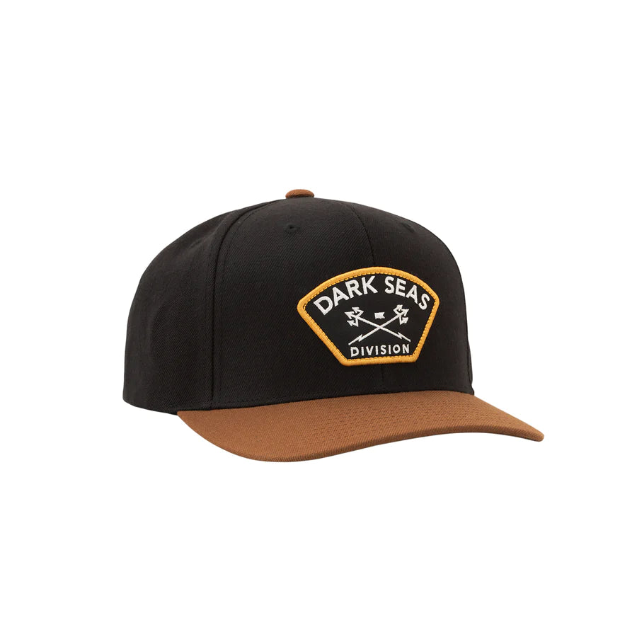 Headmaster Snapback Hat Black/Brown