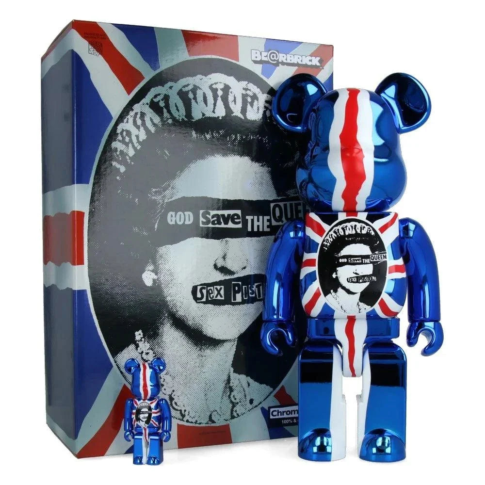 100+400% Sex Pistols - God Save The Queen Chrome Version