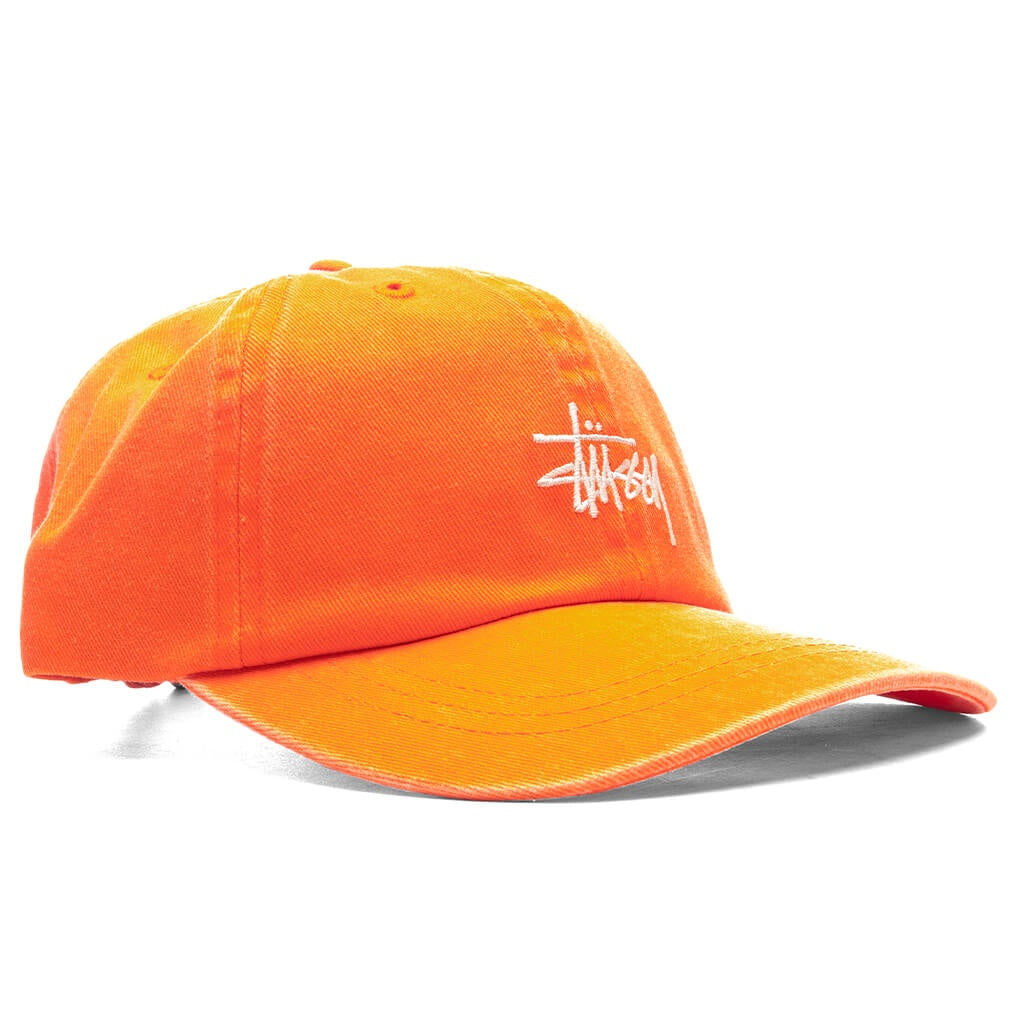 WASHED BASIC LOW PRO CAP FLO ORANGE