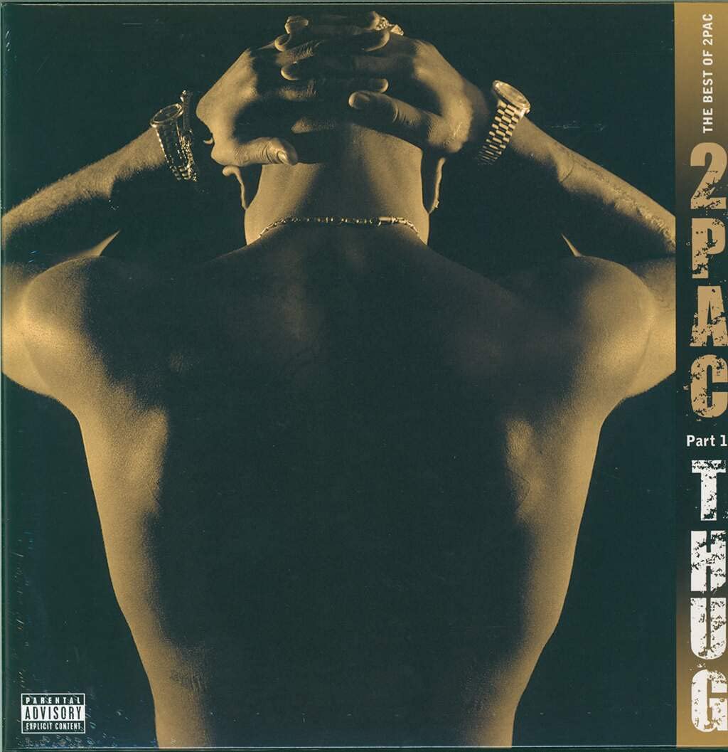 THUG The Best Of 2Pac Part 1 - Exclusive Limited Edition Opaque Gold Colored 2x Vinyl LP