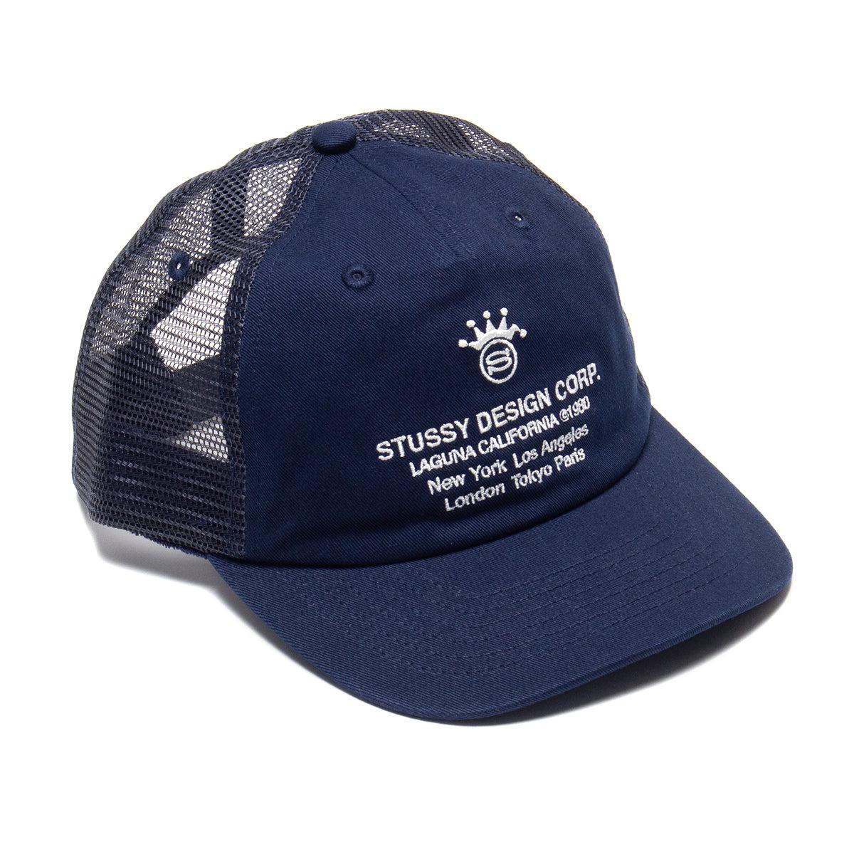 LP DESIGN CROP TRUCKER CAP NAVY