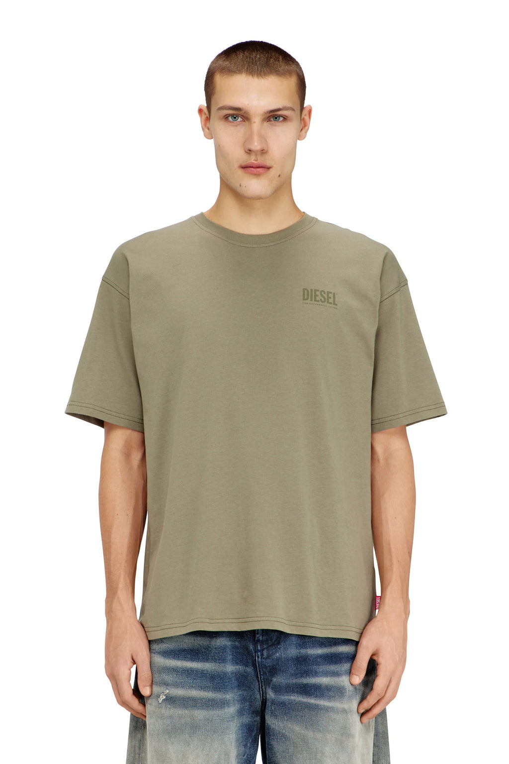 T-BOXT-V8 MAGLIETTA SMOKEY OLIVE