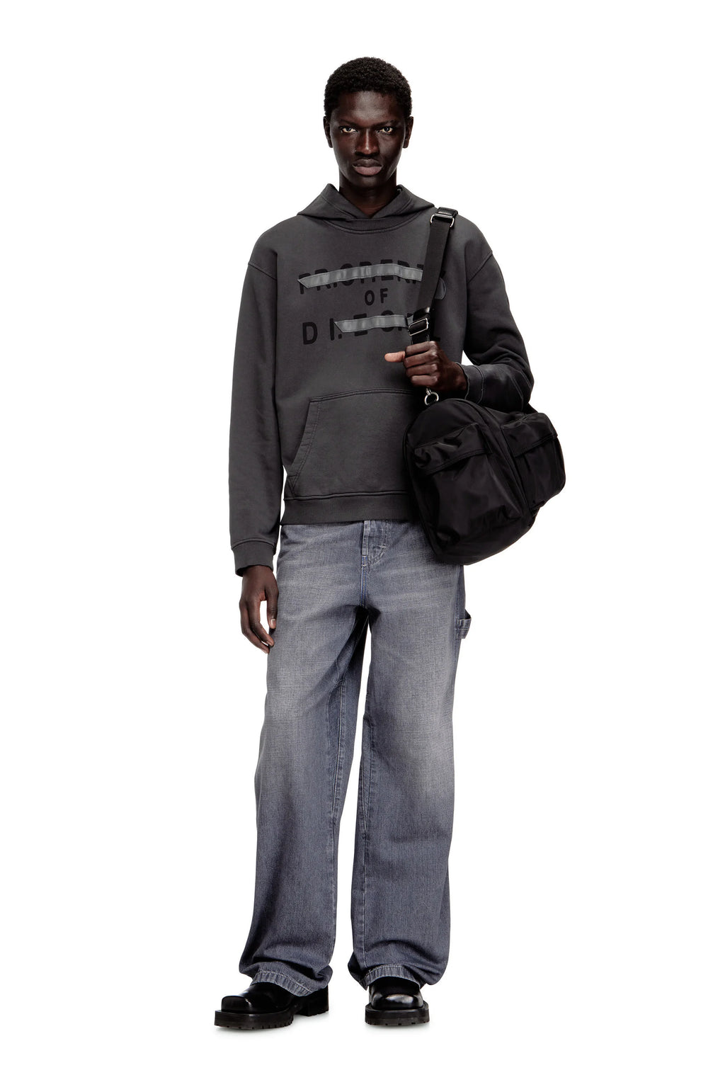 S-NORMAN-HOOD FELPA GREY