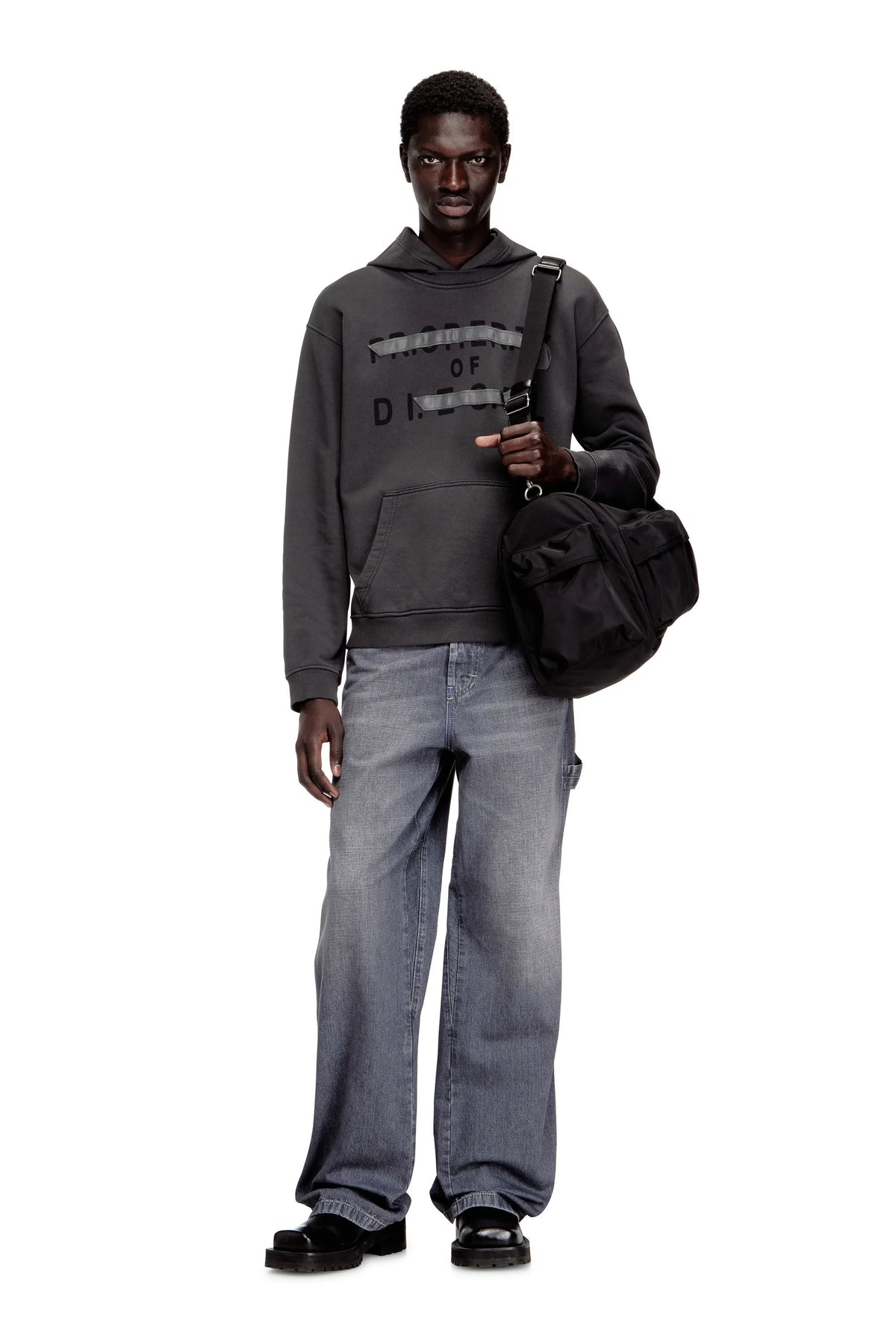 S-NORMAN-HOOD FELPA GREY
