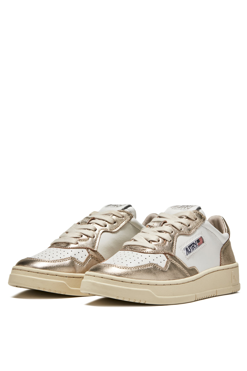 MEDALIST LOW WOM LEAT/LEAT WHT/PLATINUM