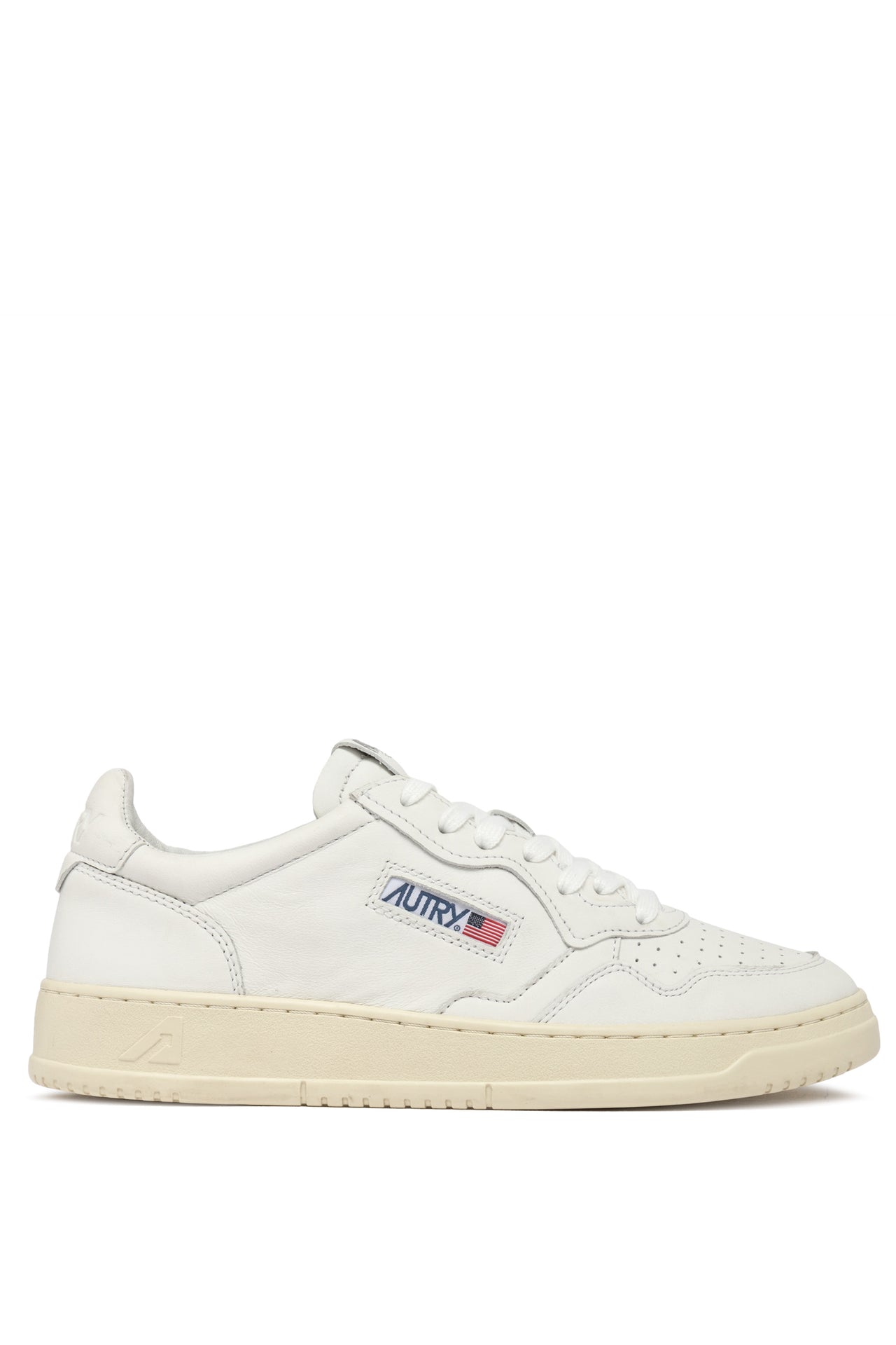 MEDALIST LOW WOM LEAT/LEAT WHT/WHT