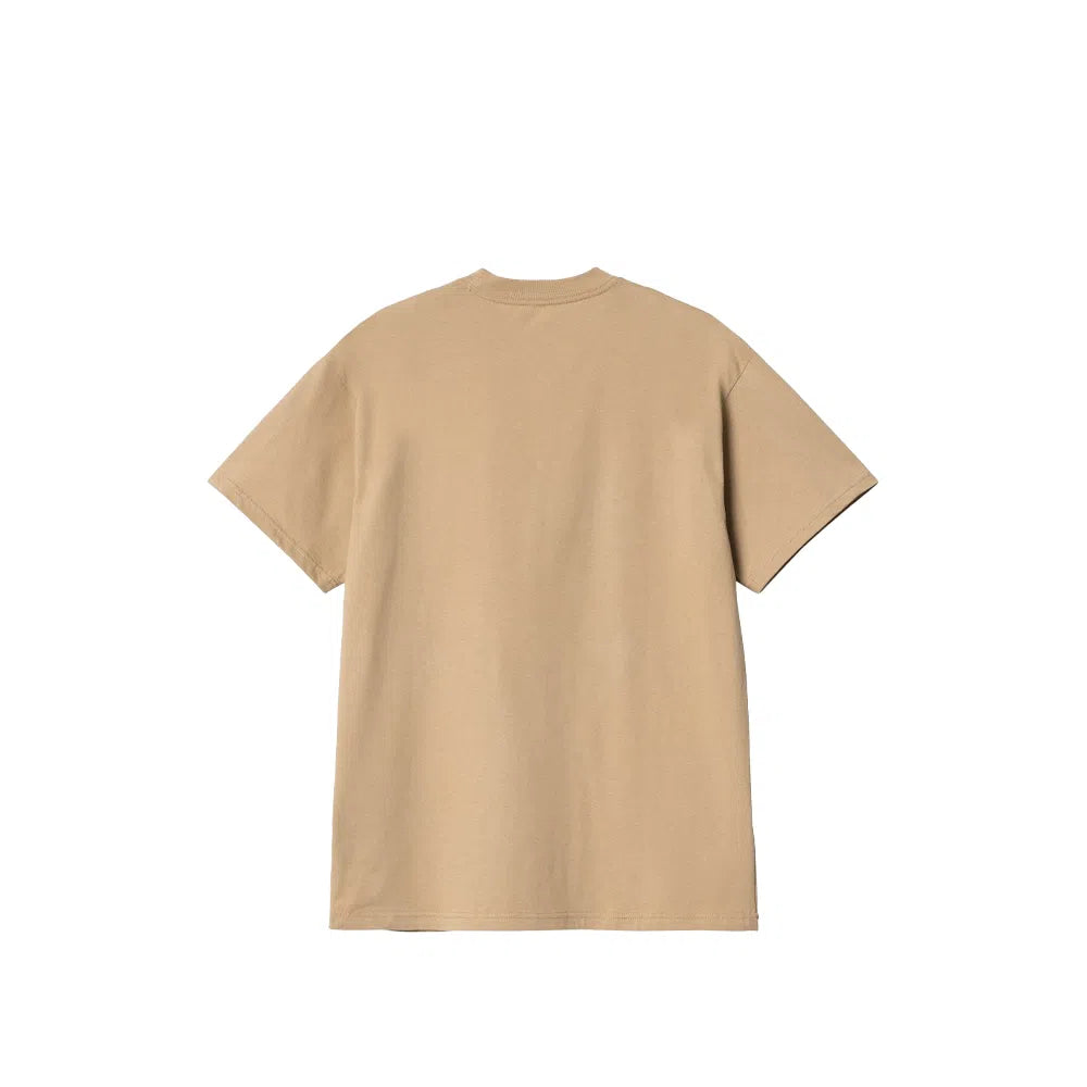 S/S Spree Halftone T-Shirt Dusty H Brown Black