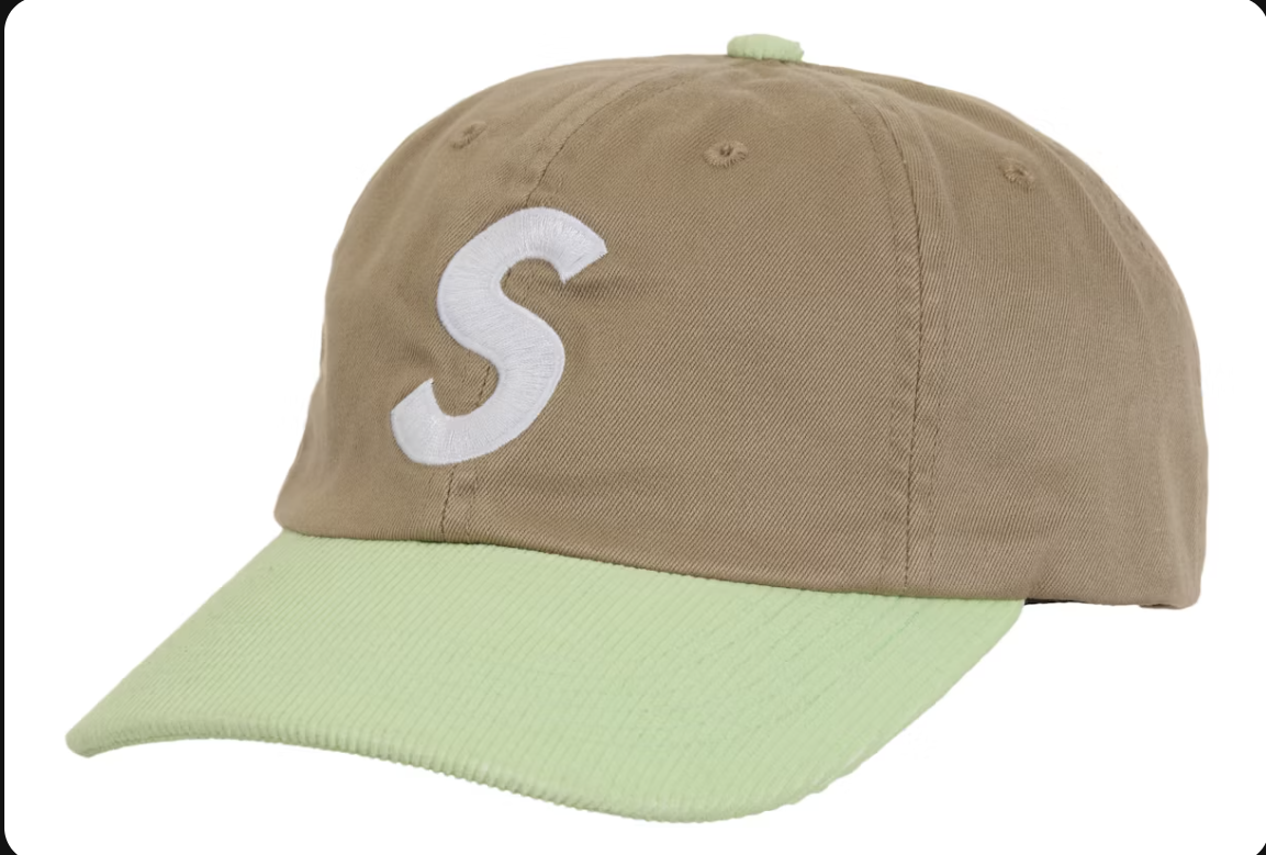 2 TONE S LOGO 6- PANEL TAN