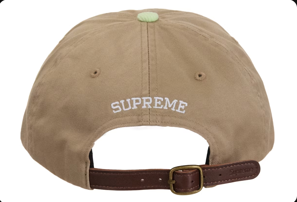 2 TONE S LOGO 6- PANEL TAN