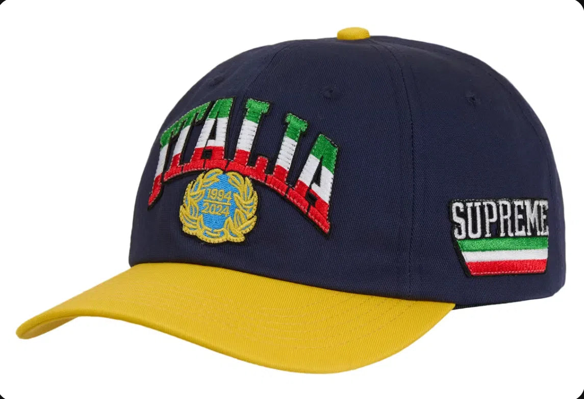 Supreme Italia 6 Panel Navy