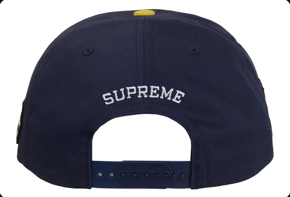 Supreme Italia 6 Panel Navy