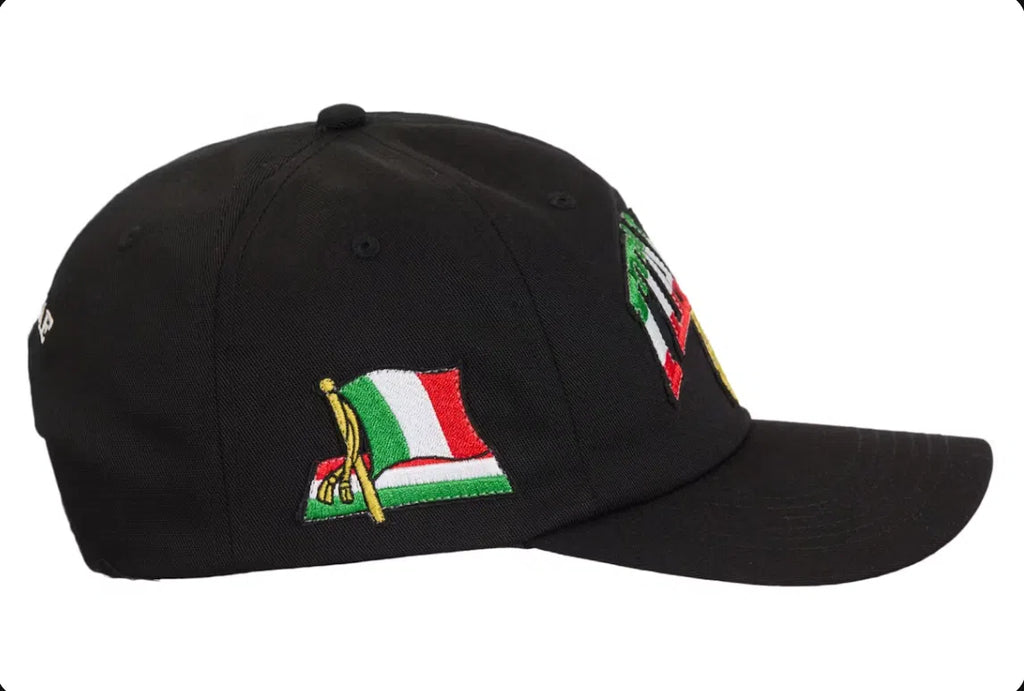 Supreme Italia 6 Panel Black