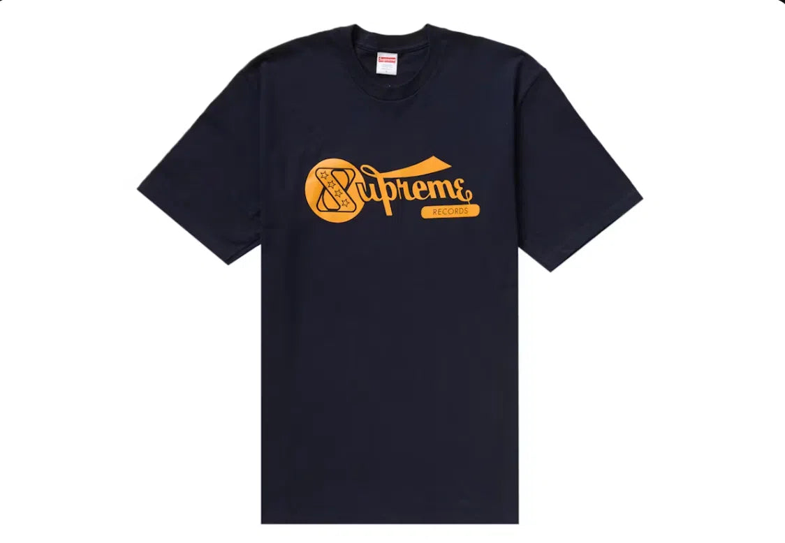 Records Tee Navy