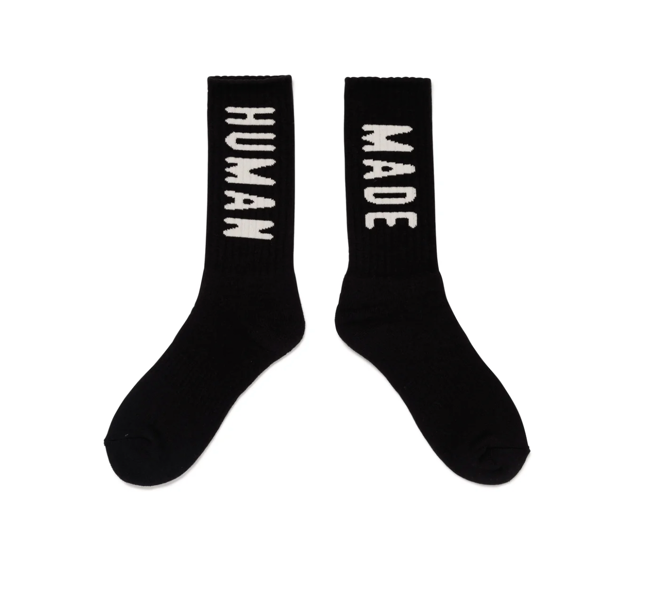 LOGO SOCK HUMAN MADE BLACK