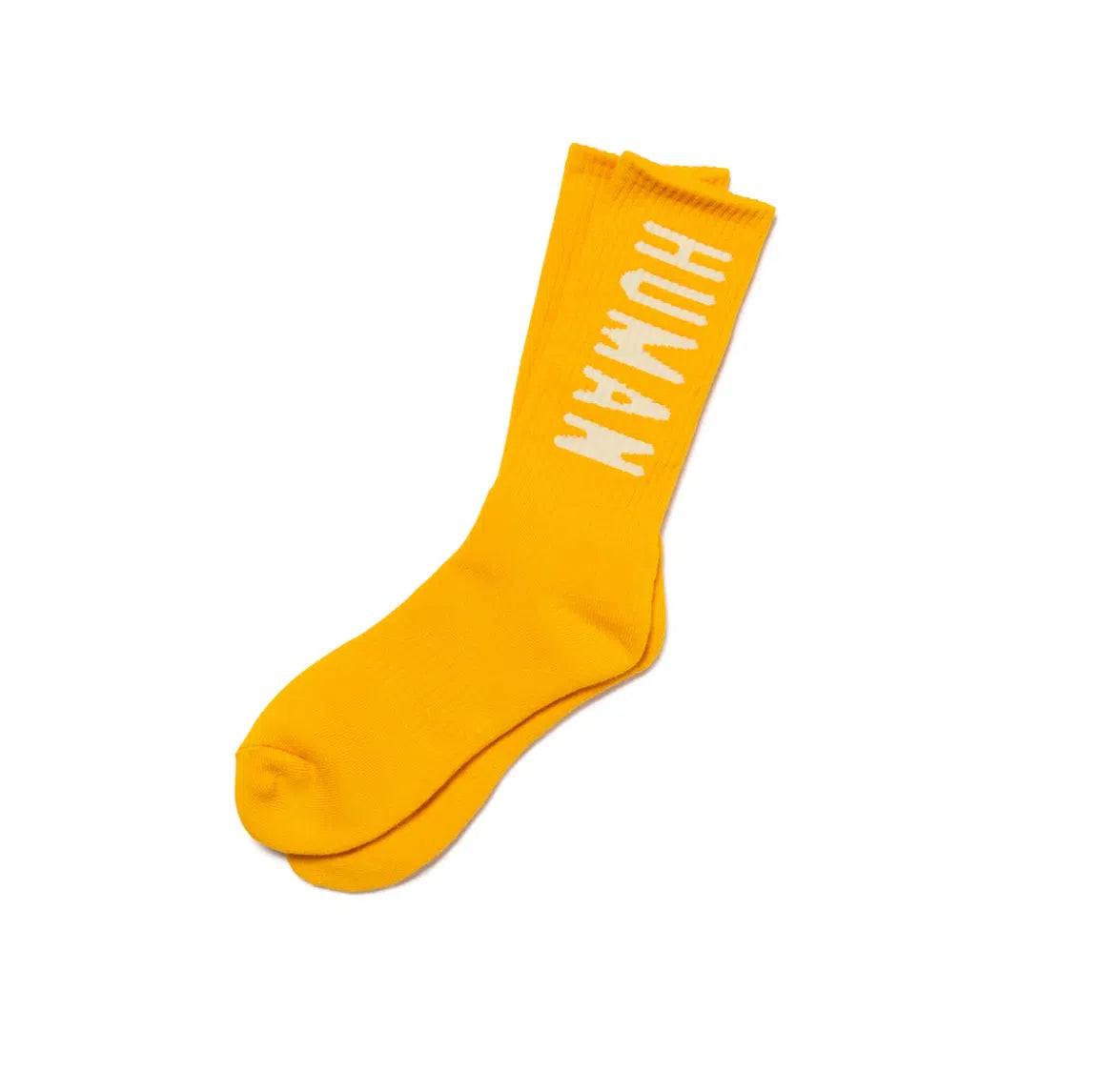 LOGO SOCK HUMAN MADE YELLOW