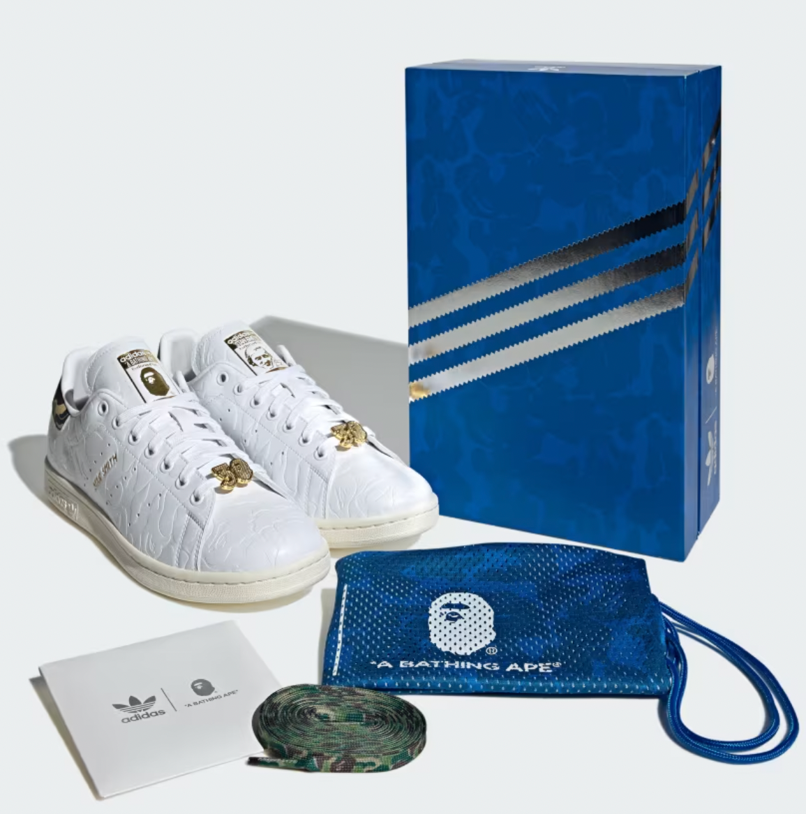 STAN SMITH BAPE WHITE