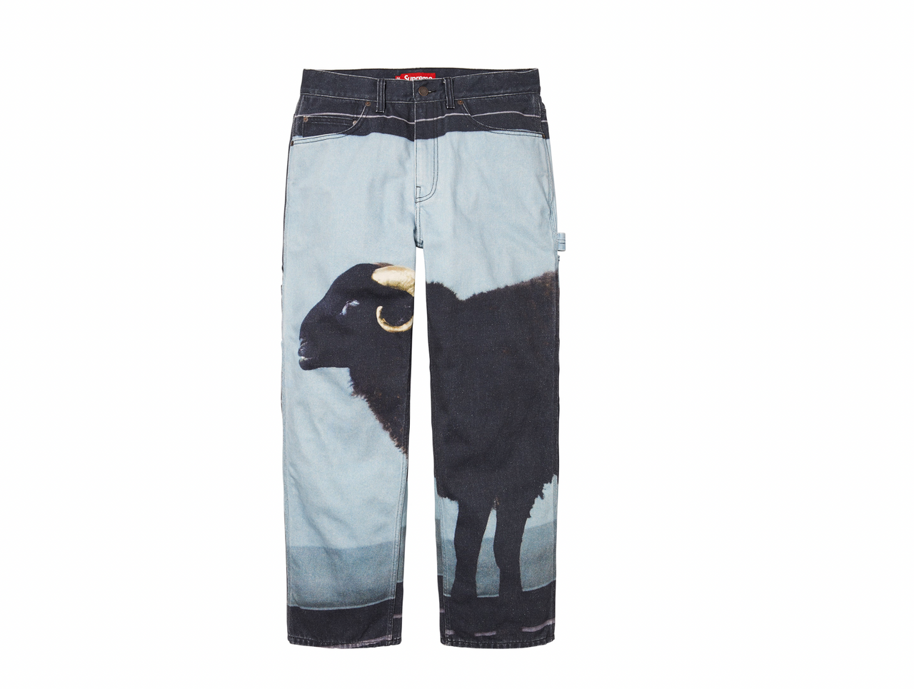SUPREME X DAMIEN HIRST PAINTER GOAT - 30