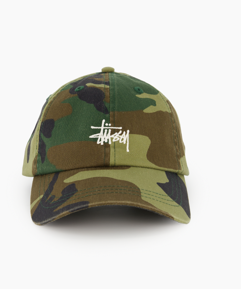 BASIC WASHED LOW PRO CAP WOODLAND CAMO