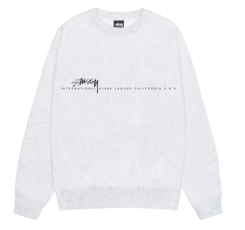 SMOOTH 80 CREW ASH HEATHER