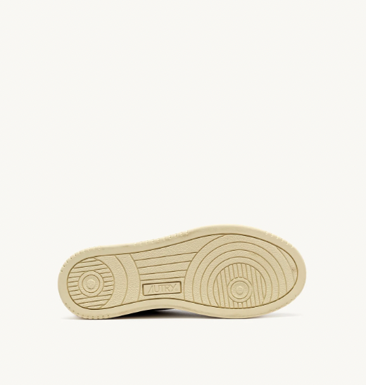 MEDALIST LOW MAN LEAT/SUEDE WHT/BLK