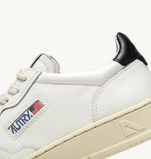 MEDALIST LOW MAN LEAT/LEAT WHT/BLACK